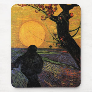Van Gogh; Sådden, Vintage bonde Musmatta