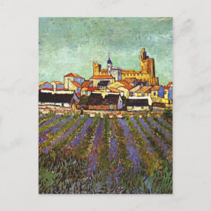 Van Gogh - Saintes-Maries-View Vykort