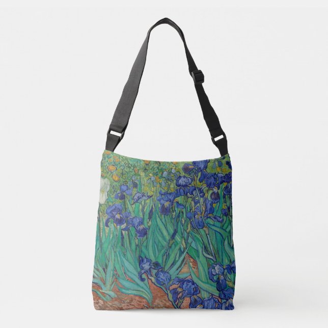 Van Gogh Samling Irises Crossbody Bag Axelväska (Framsida)