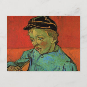 Van Gogh, Schoolboy (Camille Roulin), Vintage Art Vykort