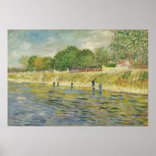 Van Gogh - Seine-banken Poster