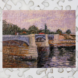 Van Gogh Seine River med Pont del Grande Jette Pussel