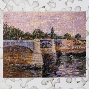 Van Gogh Seinefloden med Pont del Grande Jette Pussel
