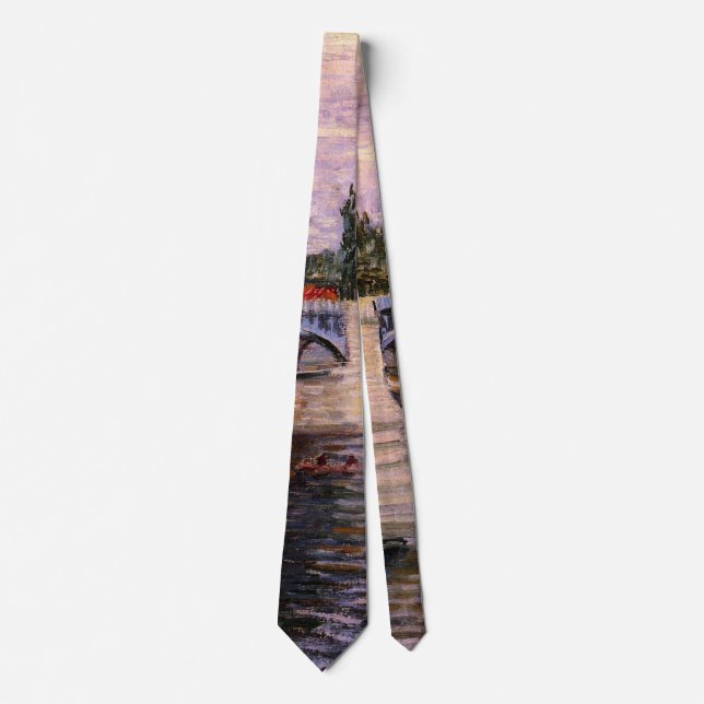Van Gogh Seinefloden med Pont del Grande Jette Slips (Framsida)
