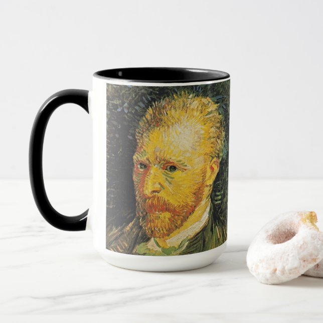 Van Gogh Self-Portrait Art Mug Mugg (Med munk)