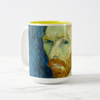 Van Gogh Self Portrait Coffee Mug Två-Tonad Mugg