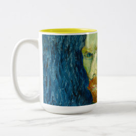 Van Gogh Self Portrait Coffee Mug Två-Tonad Mugg