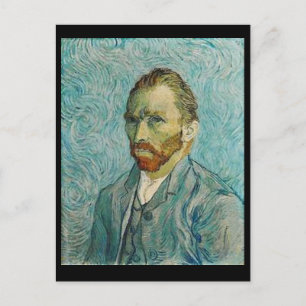 Van Gogh, Self-Porträtt,Art Post Card Vykort