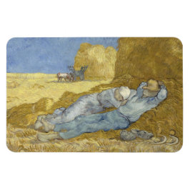 Van Gogh Siesta efter Millet Magnet