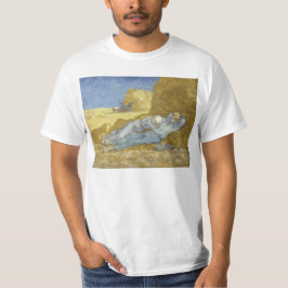 Van Gogh Siesta efter Millet Tee