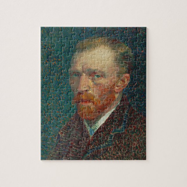 Van Gogh Självporträtt 1887 Pussel (Vertikal)