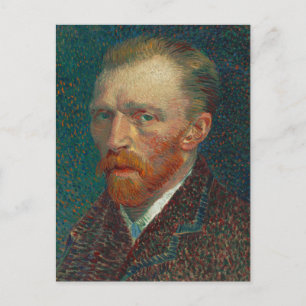 Van Gogh Självporträtt Art Painting Vykort