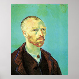 Van Gogh Självporträtt (Dedicated to Paul Gauguin) Poster