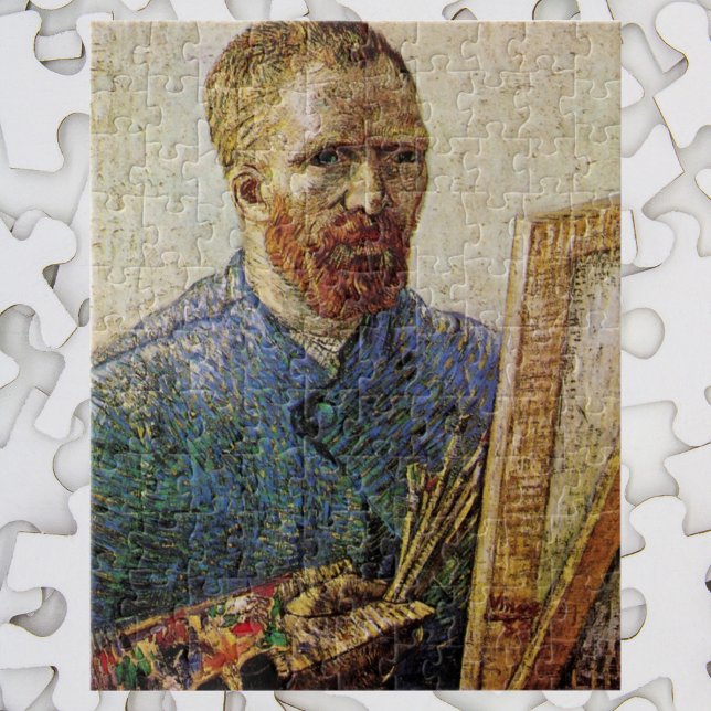 Van Gogh Självporträtt i Easel Pussel (Skapare uppladdad)