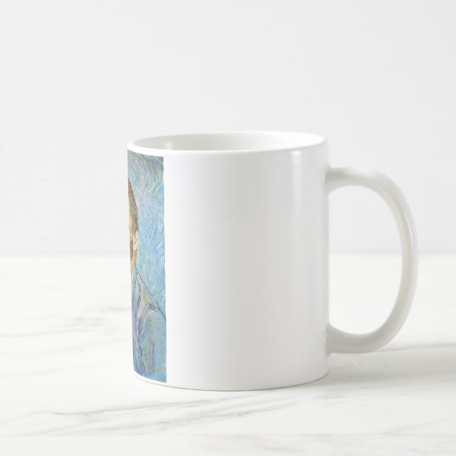 Van Gogh Självporträtt Kaffemugg (Höger)