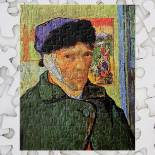 Van Gogh, Självporträtt med Bandaged Ear Pussel