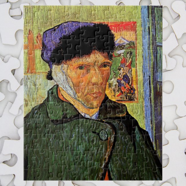 Van Gogh, Självporträtt med Bandaged Ear Pussel (Skapare uppladdad)