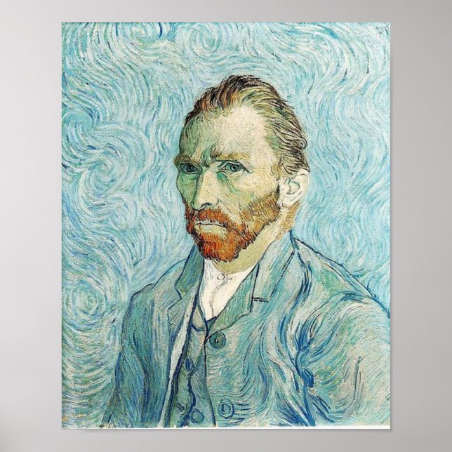 Van Gogh Självporträtt - Orsay Poster (Framsidan)