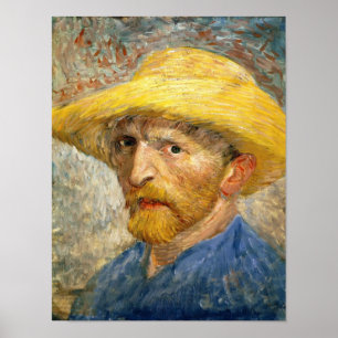 Van Gogh - Självporträtt Poster