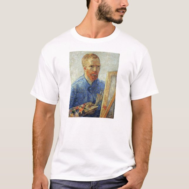 Van Gogh Självporträtt T-shirt (Framsida)
