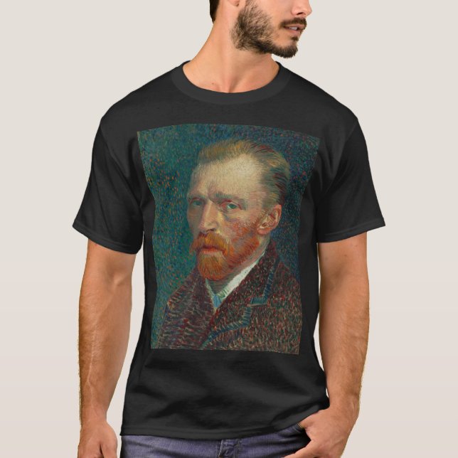 Van Gogh Självporträtt T Shirt (Framsida)