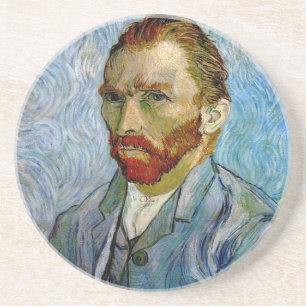 Van Gogh Självporträtt Underlägg Sandsten