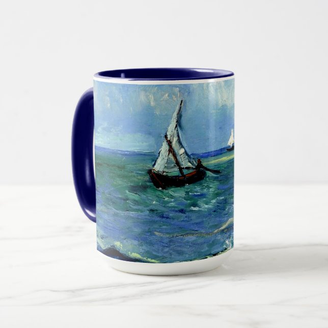 Van Gogh - Sjölandskapet Mugg (Framsida vänster)