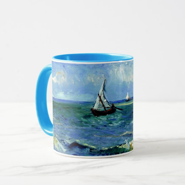 Van Gogh - Sjölandskapet Mugg (Framsida vänster)