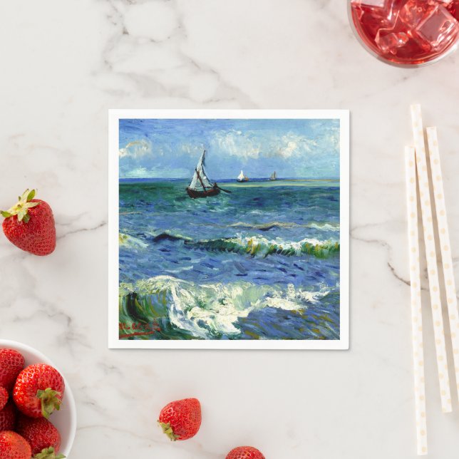 Van Gogh - Sjölandskapet Pappersservett (Insitu)
