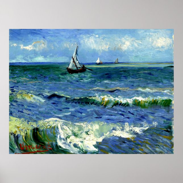 Van Gogh - Sjölandskapet Poster (Framsidan)