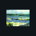 Van Gogh - Sjölandskapet Saintes-Maries Canvastryck<br><div class="desc">Konstmålning av Vincent van Gogh,  Sjölandskap på Saintes-[Maries,  1888</div>