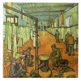 Van Gogh, Sjukhusavdelning, Kakelplatta