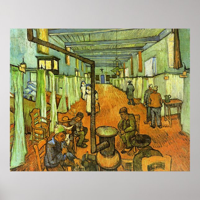 Van Gogh, Sjukhusavdelning, Poster (Framsidan)