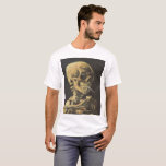 VAN GOGH - skalle med cigaretten 1885 T Shirt<br><div class="desc">VAN GOGH - skalle med cigaretten 1885
Olja på kanfas; reproduktion</div>