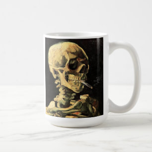 Van Gogh skalle med den brinna cigarettmuggen Kaffemugg
