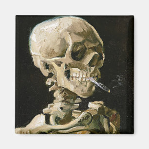 Van Gogh - Skelettets huvud Magnet