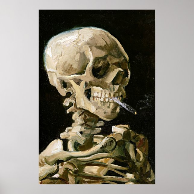 Van Gogh - Skelettets huvud Poster (Framsidan)