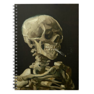 van gogh Skull Anteckningsbok