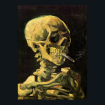 Van Gogh - Skull med brinnande cigarett Poster<br><div class="desc">Detta vanitas mästerverk med titeln Skull med burande cigarett framställs av den berömd konstnären Vincent van Gogh som använder olja på canvas. Den faller under Realism stil och fullföljdes av van gogh. Vincent van Gogh var en nederländsk poressionistisk målare vars arbete, som är anmärkningsvärt för dess skönhet, känslomässiga ärlighet och...</div>