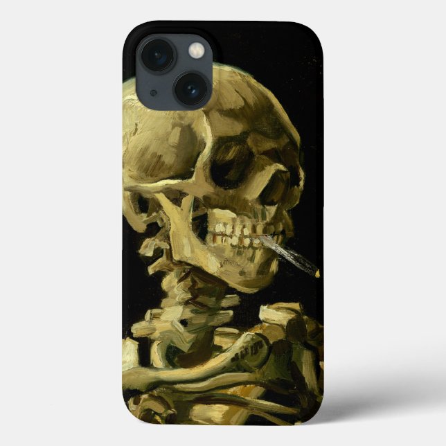 Van Gogh Smoking Skeleton (Baksida)