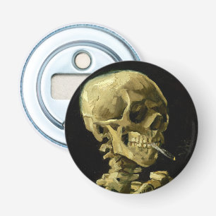 Van Gogh Smoking Skeleton Flasköppnare