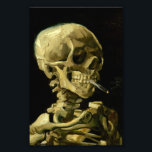 Van Gogh Smoking Skeleton Fototryck<br><div class="desc">Photo Print med Vincent van Gogh's oljemålning Skull av Skeleton med Burning Cigarette (1885-86). En underbar gåva till fläkt av post-Impressionism och nederländsk konst!</div>
