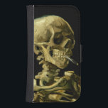 Van Gogh Smoking Skeleton Galaxy S4 Plånbok<br><div class="desc">Samsung Galaxy Wallet Case med Vincent van Gogh's oljemålning Skull of a Skeleton with Burning Cigarette (1885-86). En underbar gåva till fläkt av post-Impressionism och nederländsk konst!</div>