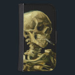 Van Gogh Smoking Skeleton Galaxy S4 Plånbok<br><div class="desc">Samsung Galaxy Wallet Case med Vincent van Gogh's oljemålning Skull of a Skeleton with Burning Cigarette (1885-86). En underbar gåva till fläkt av post-Impressionism och nederländsk konst!</div>