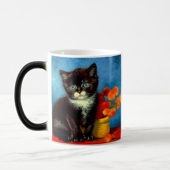 Van Gogh Smokingcat  Magisk Mugg (Vänster)