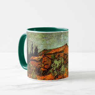 Van Gogh - Snowy Ligcape Mugg