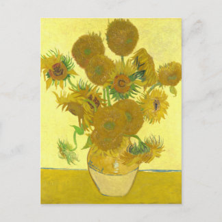 Van Gogh | Solblommor | 1888 Vykort