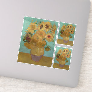 Van Gogh - Solblommor, 3:e versionen, Repetition Klistermärken