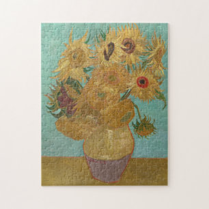 Van Gogh - Solblommor, 3:e versionen, Repetition Pussel