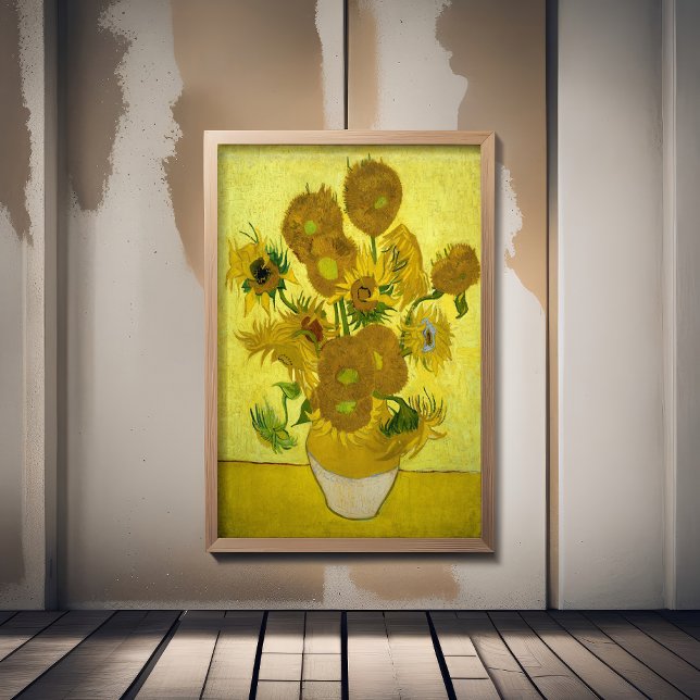 Van Gogh - Solblommor, 4:e versionen, Repetition Poster (Skapare uppladdad)